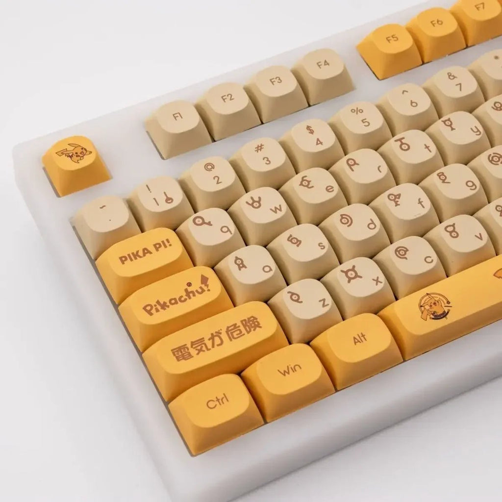 Pokemon Pikachu Theme Keycap Set