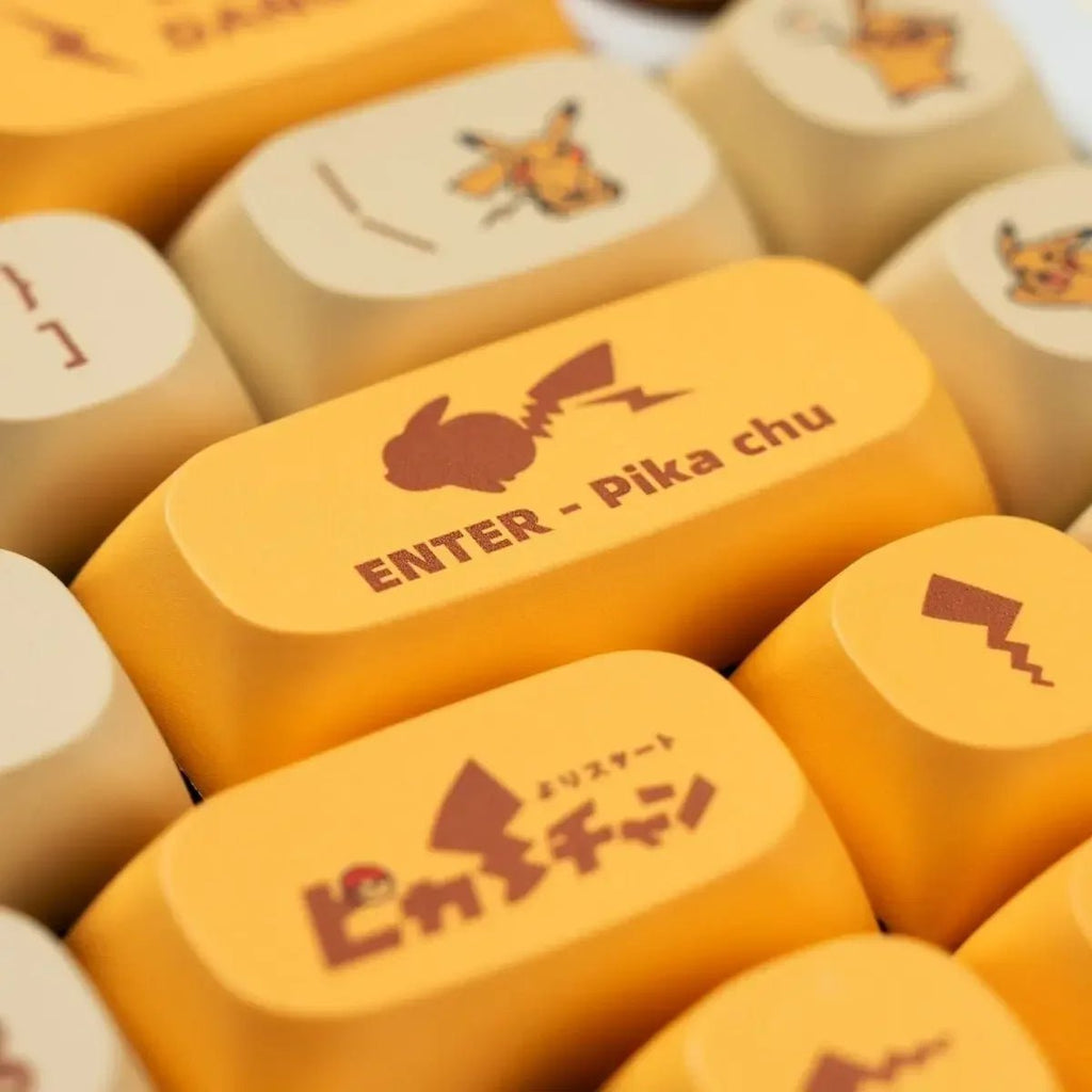 Pokemon Pikachu Theme Keycap Set