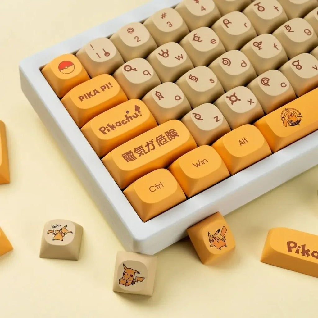 Pokemon Pikachu Theme Keycap Set
