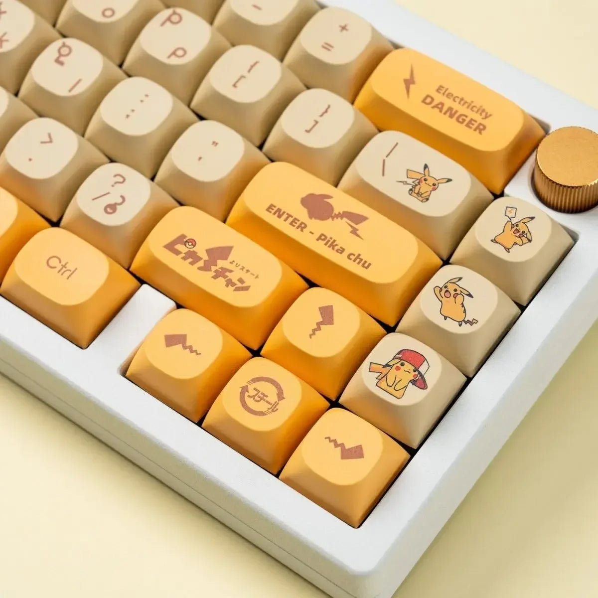 Pokemon Pikachu Theme Keycap Set