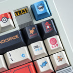 Pokemon Theme Japanese Anime Keycap Set