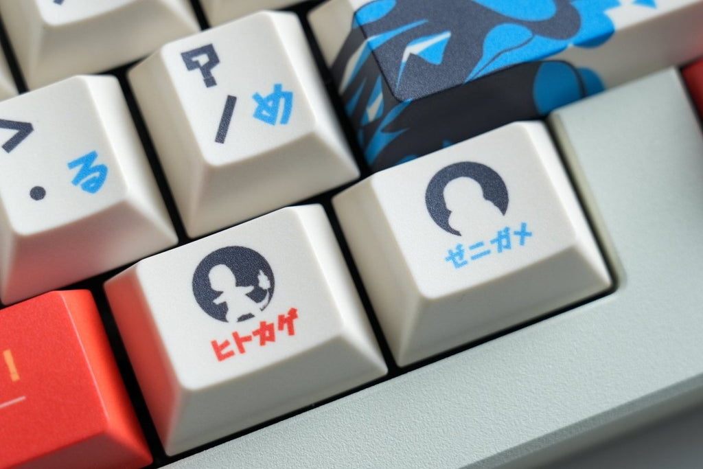 Pokemon Theme Japanese Anime Keycap Set