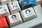 Pokemon Theme Japanese Anime Keycap Set