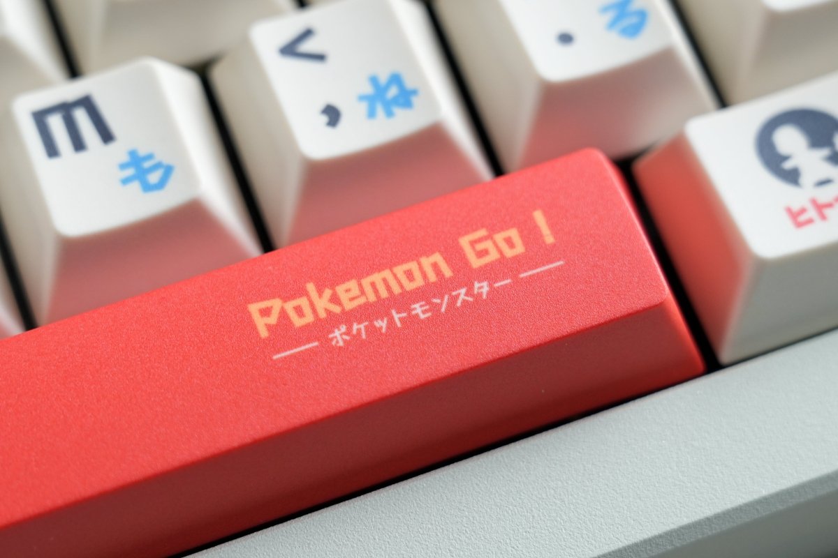 Pokemon Theme Japanese Anime Keycap Set