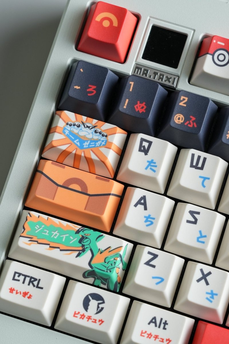 Pokemon Theme Japanese Anime Keycap Set