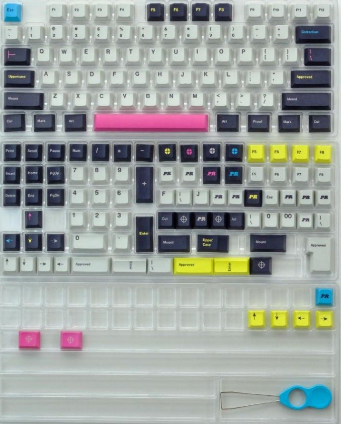 Proofreader Theme Keycap Set - KeyArtisan®