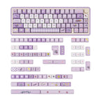 Purple Bunny Theme Keycap Set