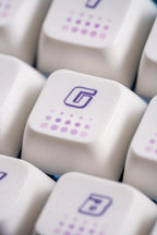 Purple Cool Gaming Theme PBT ISO Keycap Set