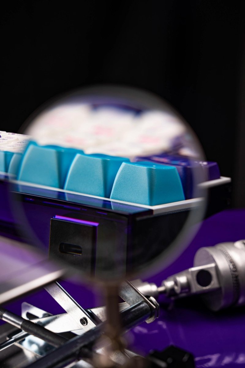 Purple Cool Gaming Theme PBT ISO Keycap Set