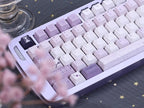 Purple Violet Theme Artisan Keycap Set