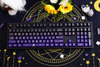 Purple Zodiac Theme Gradient Keycap Set