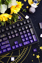 Purple Zodiac Theme Gradient Keycap Set