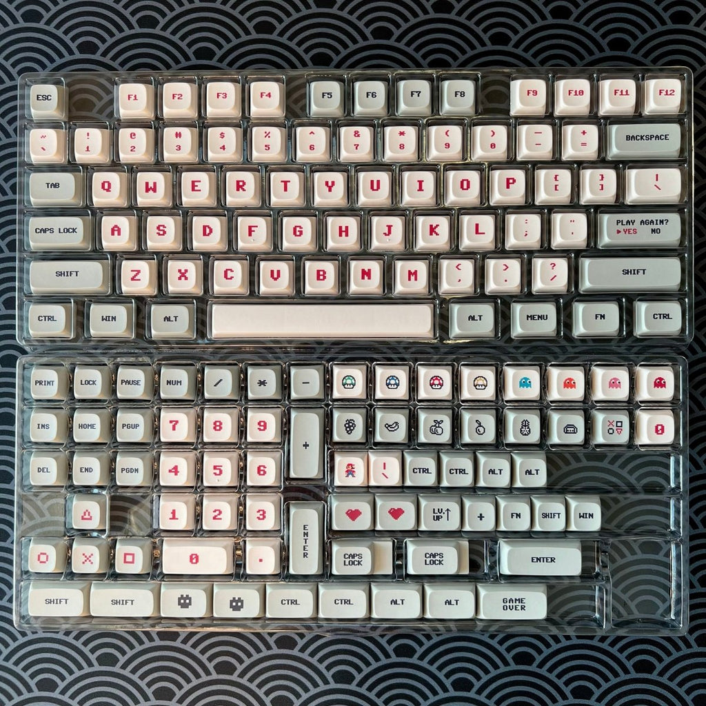 Retro Theme Gaming Console Keycap Set