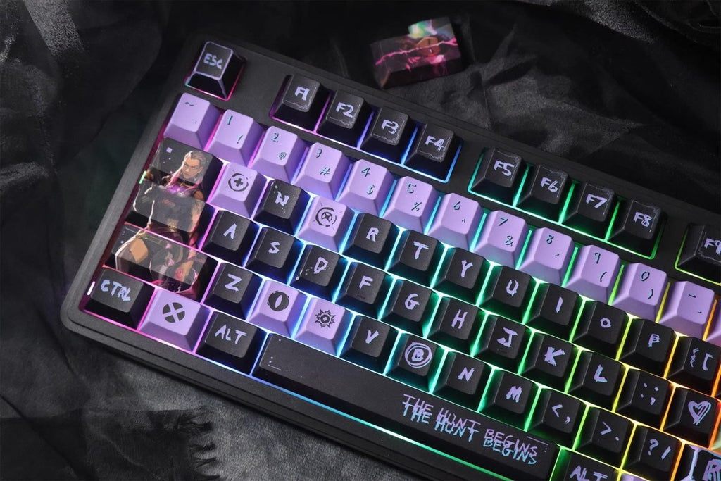 Reyna Valorant Theme Artisan Keycap Set