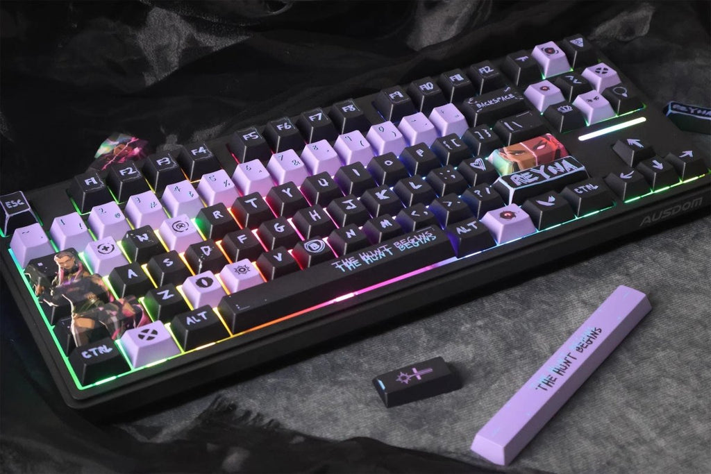 Reyna Valorant Theme Artisan Keycap Set