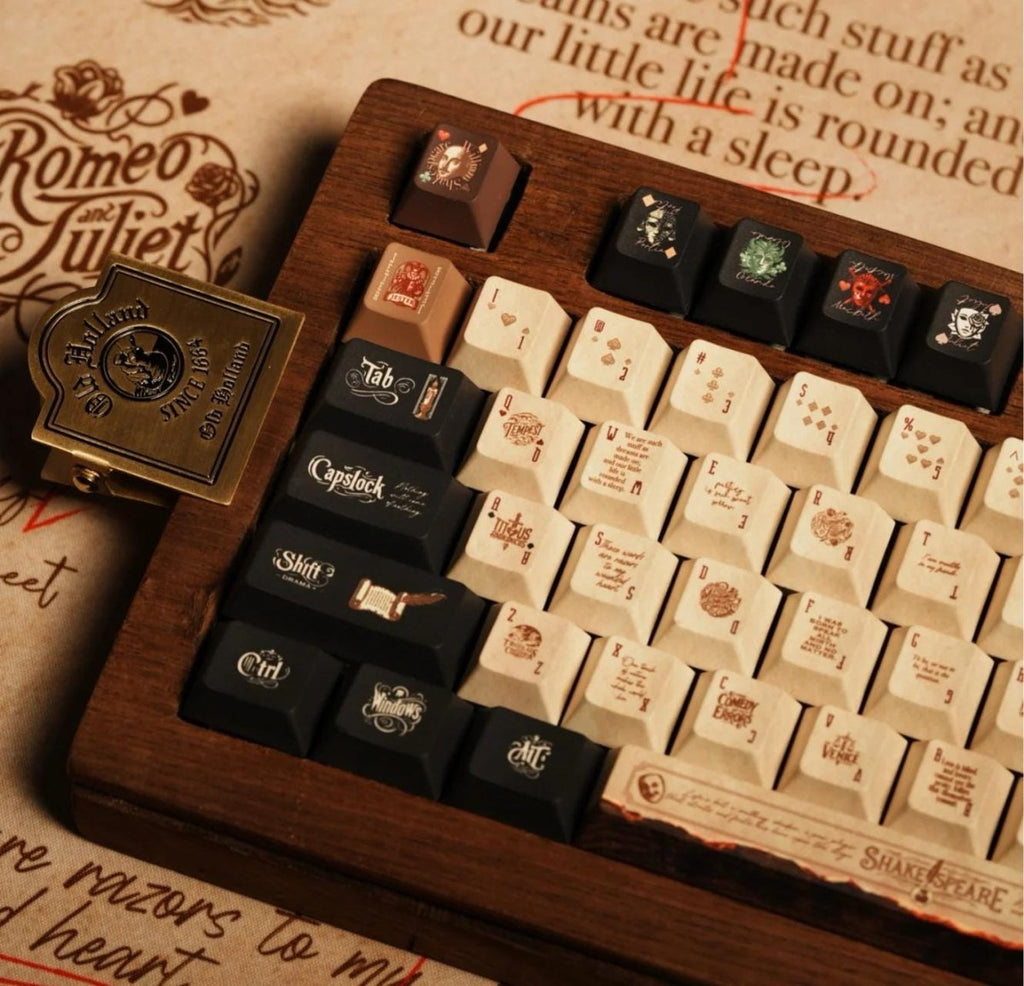 Shakespeare Artisan Keycap Set - KeyArtisan®