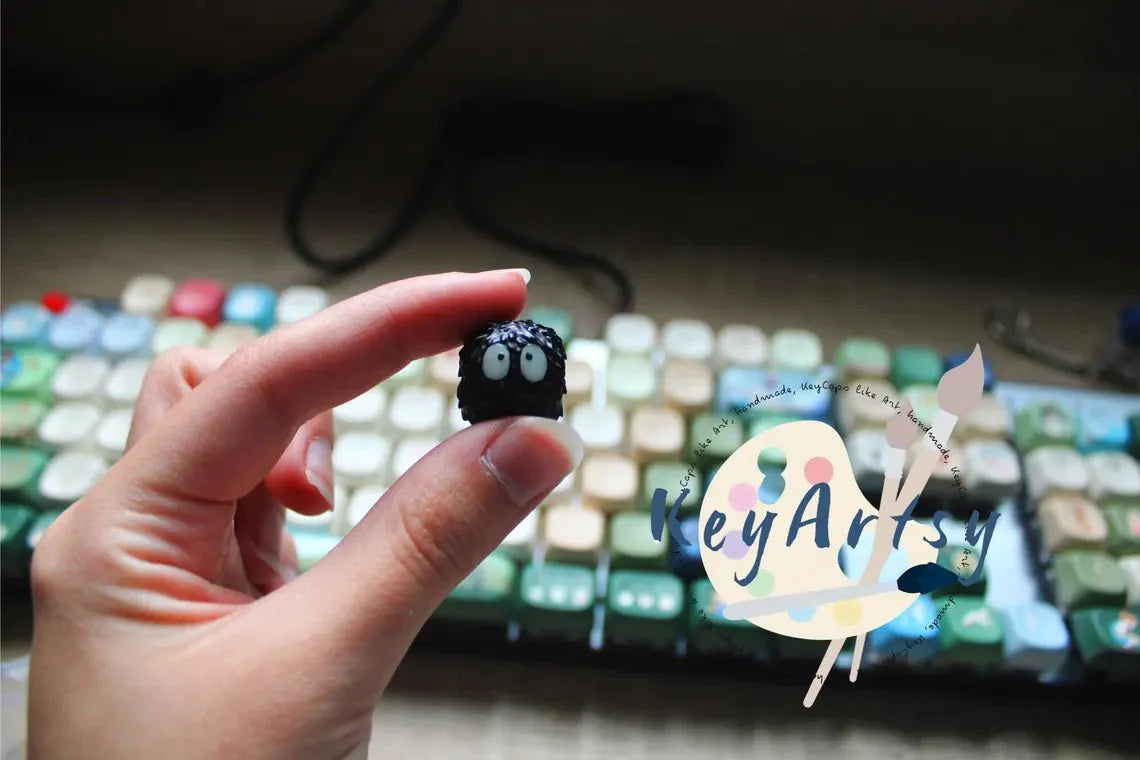 Soot Sprite Theme Resin Keycap