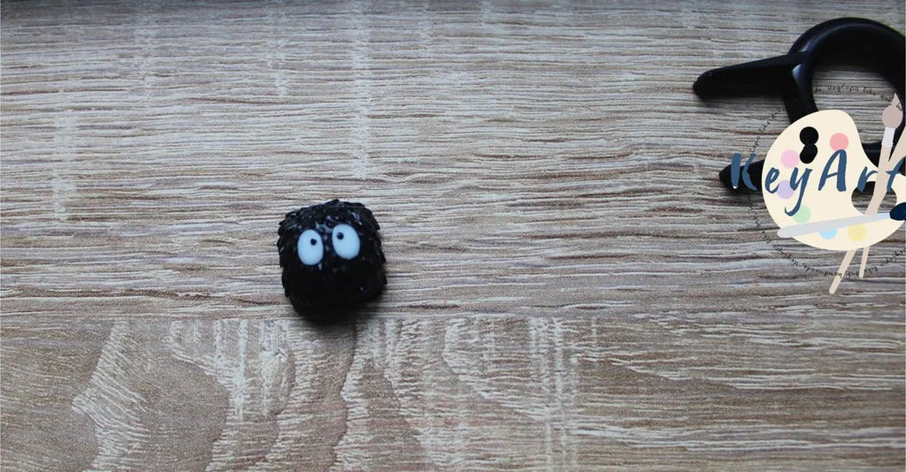 Soot Sprite Theme Resin Keycap