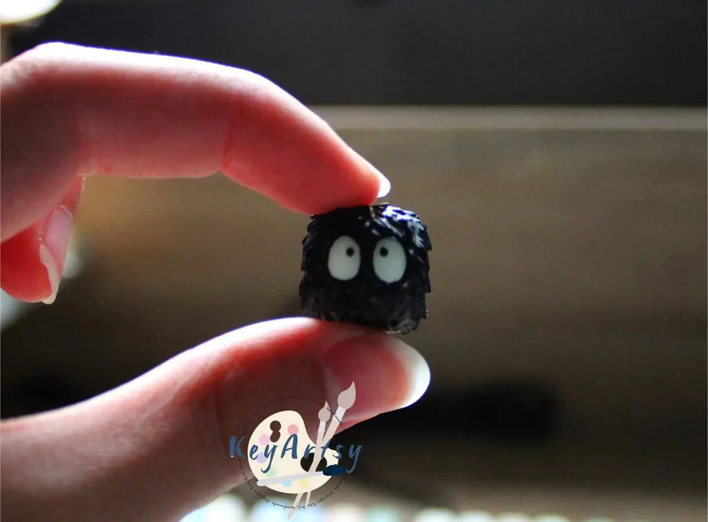 Soot Sprite Theme Resin Keycap