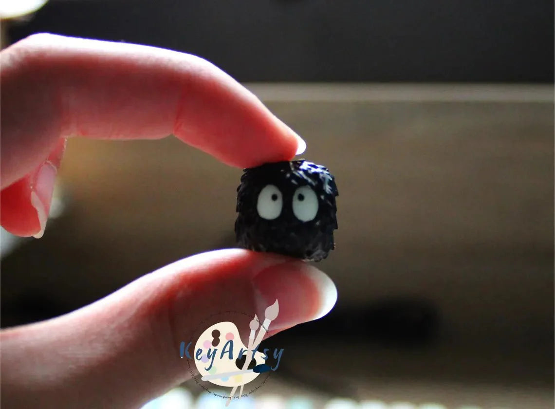 Soot Sprite Theme Resin Keycap
