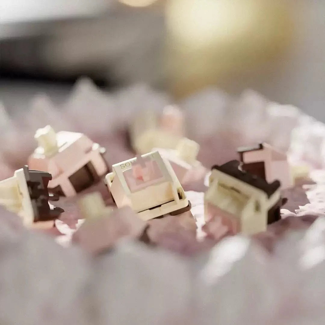 SOULCAT PORO Pink Linear Switch