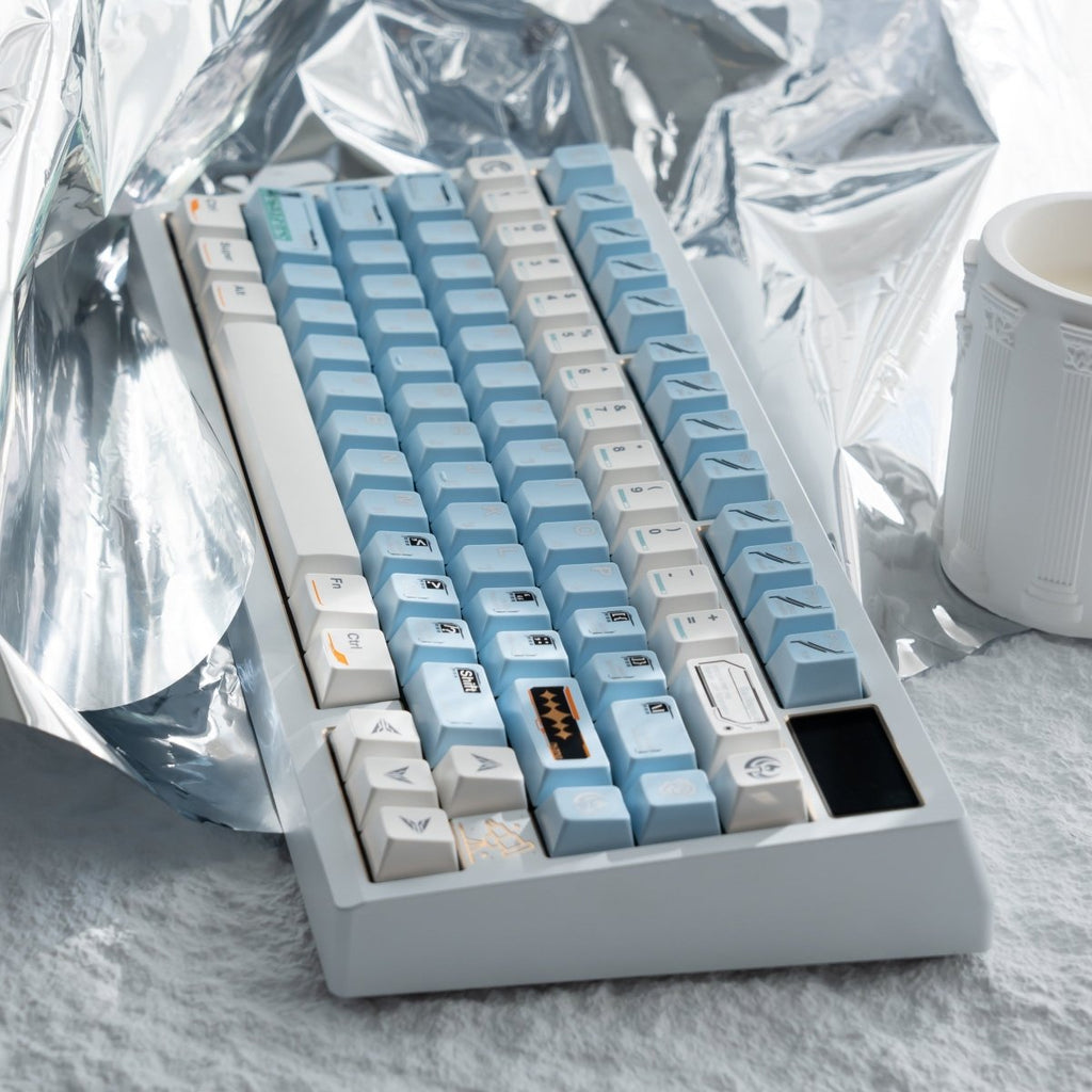 Space Station - Themed Blue Artisan Keycap Set