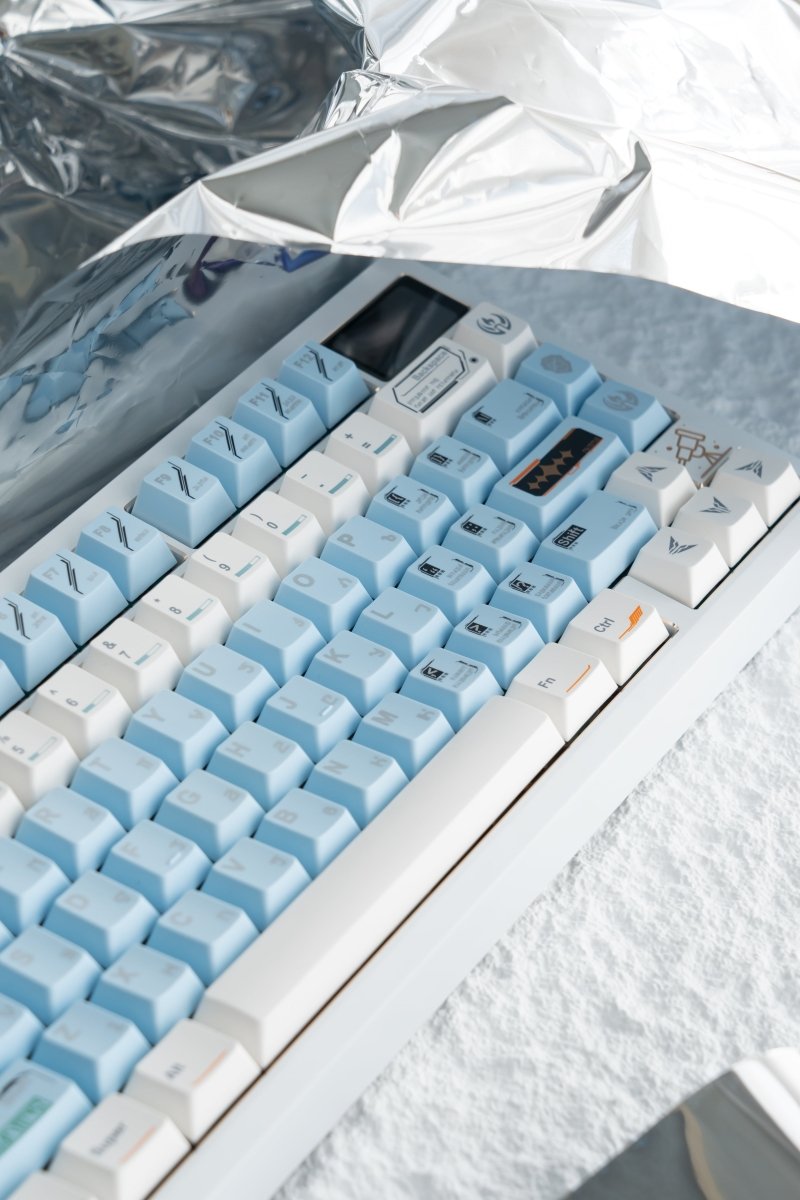 Space Station - Themed Blue Artisan Keycap Set