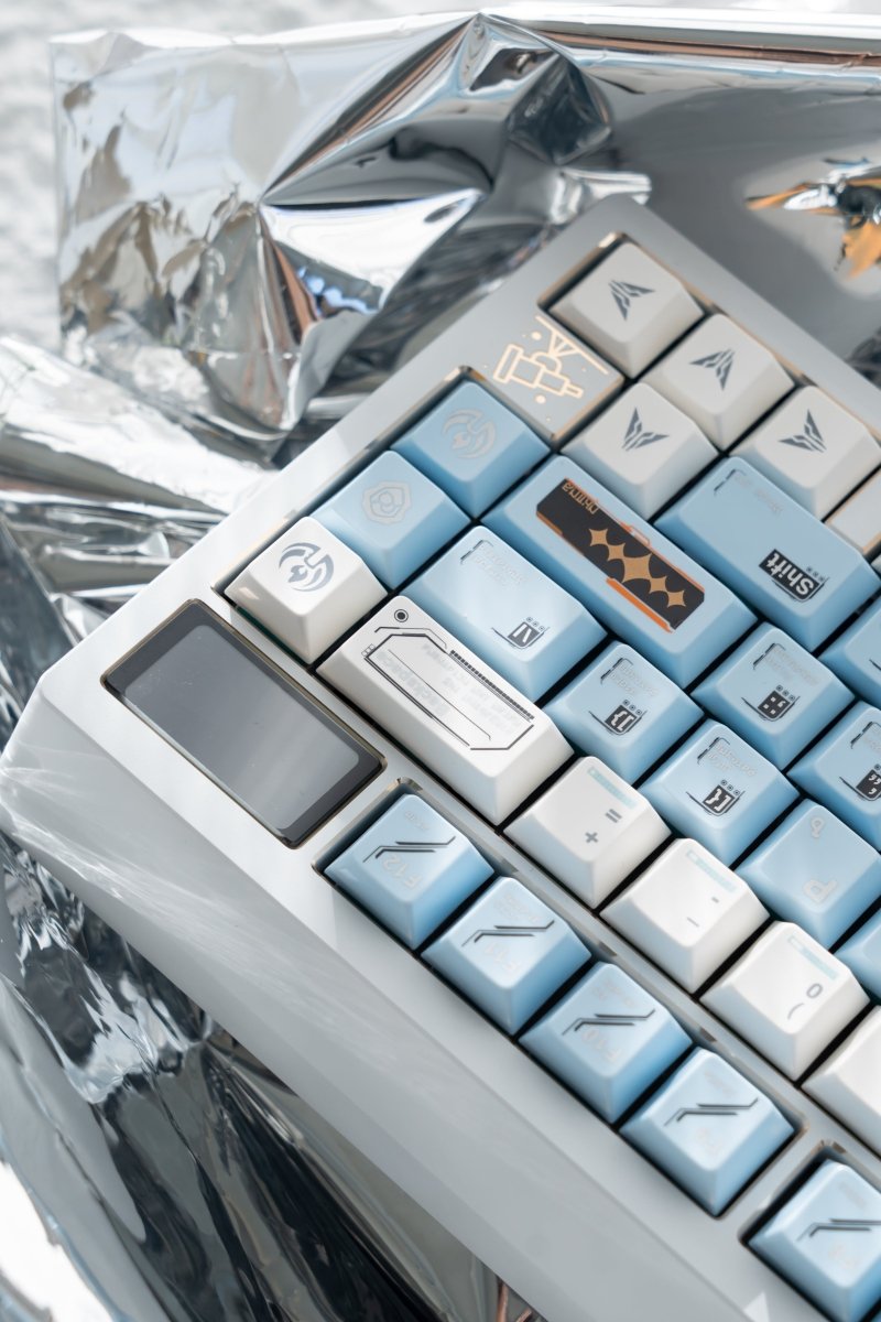 Space Station - Themed Blue Artisan Keycap Set