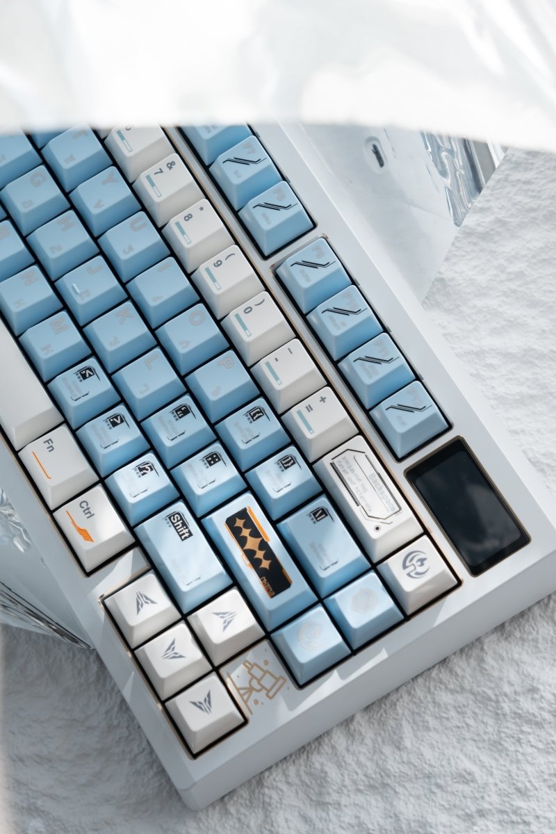 Space Station - Themed Blue Artisan Keycap Set