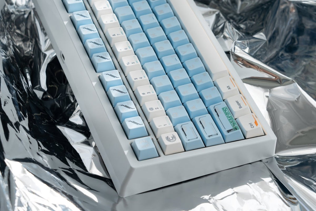 Space Station - Themed Blue Artisan Keycap Set