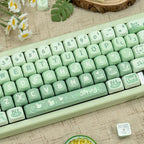 Spring Pastel Green Keycap Set - KeyArtisan®
