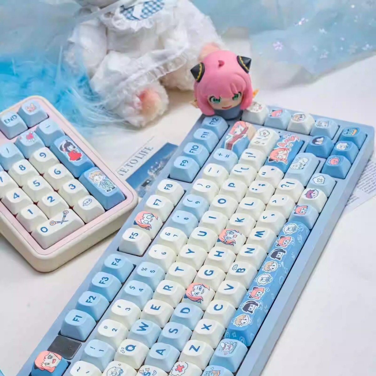 Spy X Family Theme Keycap Set