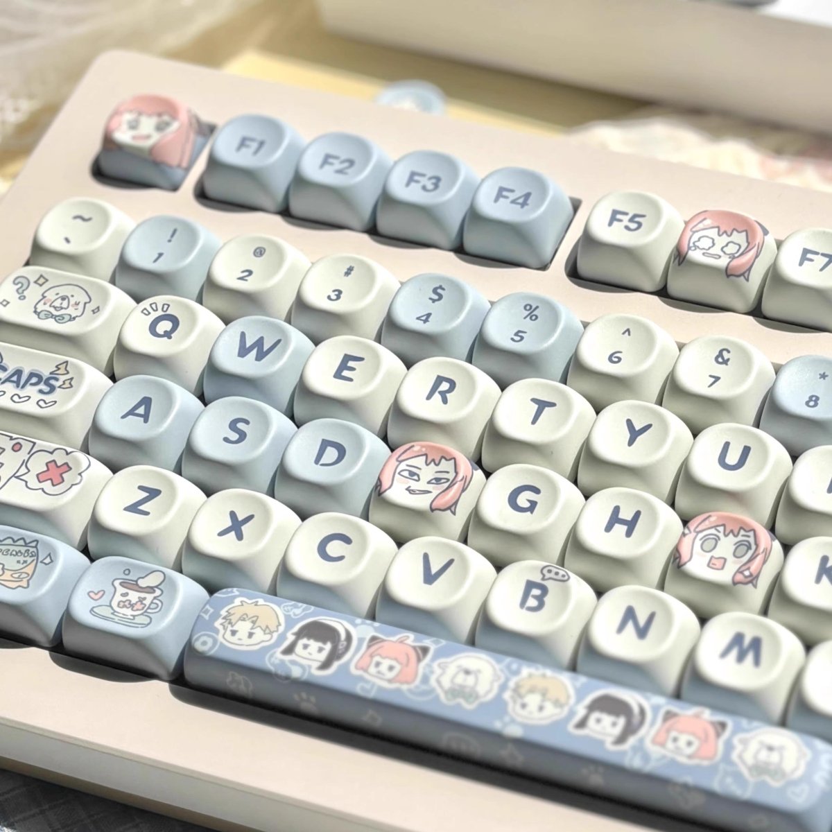 Spy X Family Theme Keycap Set
