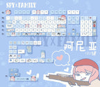 Spy X Family Theme Keycap Set