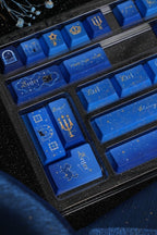 Starry Night Corridor - Themed Gradient Keycap Set