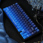 Starry Night Corridor - Themed Gradient Keycap Set
