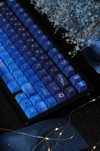 Starry Night Corridor - Themed Gradient Keycap Set