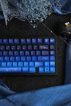 Starry Night Corridor - Themed Gradient Keycap Set