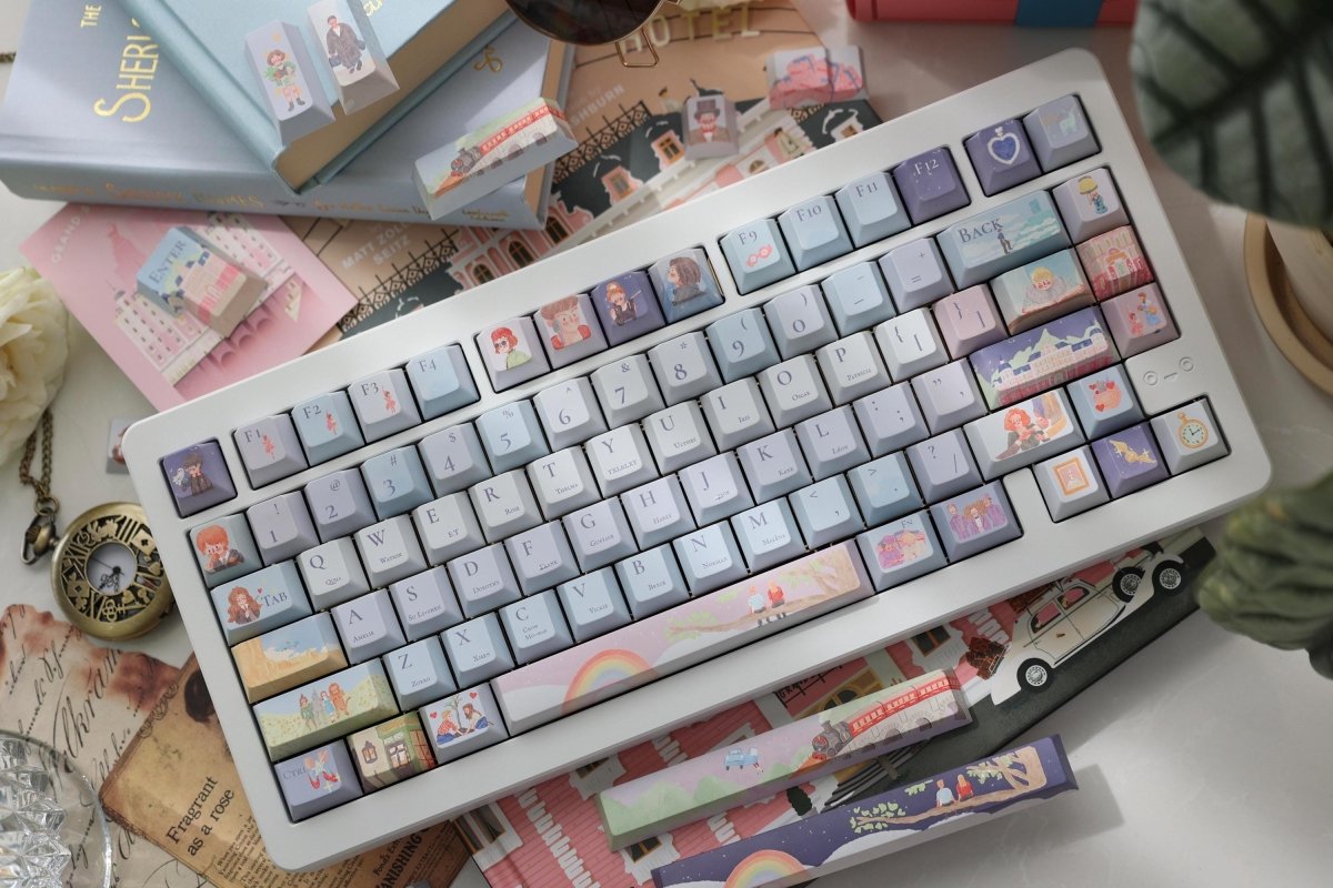 Storybook Pastel Magic Artisan Keycap Set