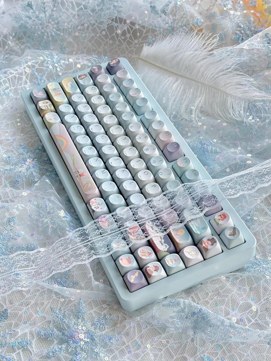 Storybook Pastel Magic Artisan Keycap Set