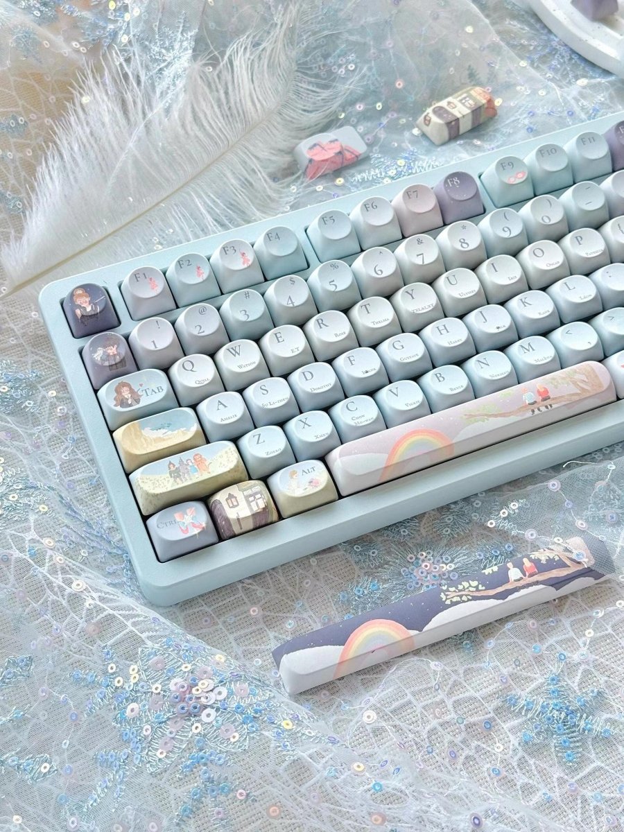 Storybook Pastel Magic Artisan Keycap Set