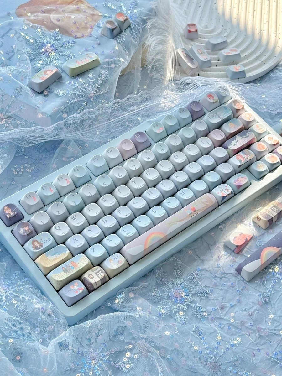 Storybook Pastel Magic Artisan Keycap Set