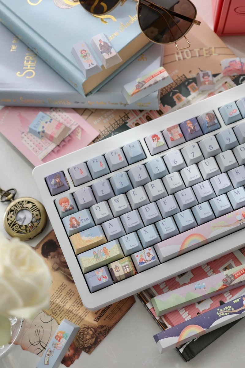 Storybook Pastel Magic Artisan Keycap Set