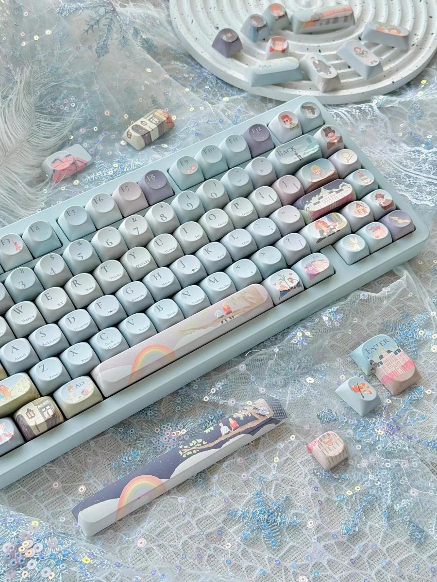 Storybook Pastel Magic Artisan Keycap Set