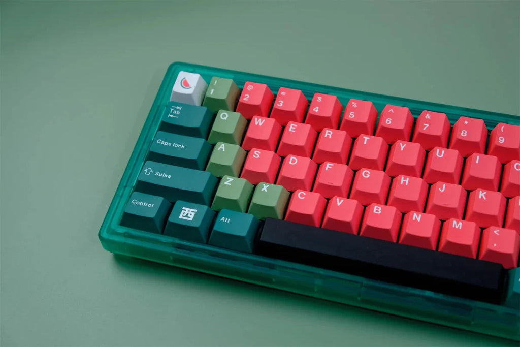 Suika Watermelon Theme Keycap Set - KeyArtisan®