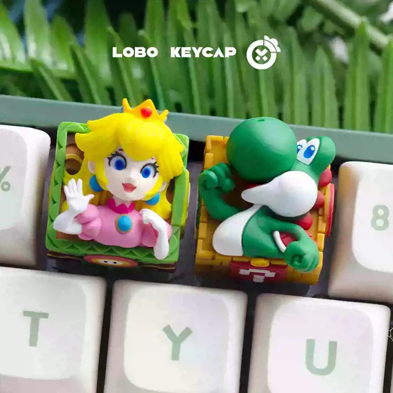 Super Mario Bros. Layered Resin Artisan Keycap