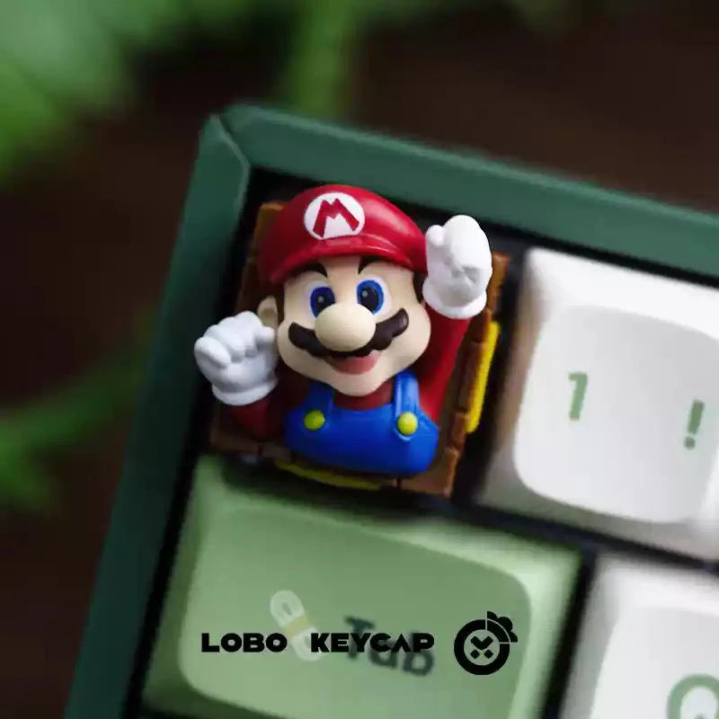 Super Mario Bros. Layered Resin Artisan Keycap