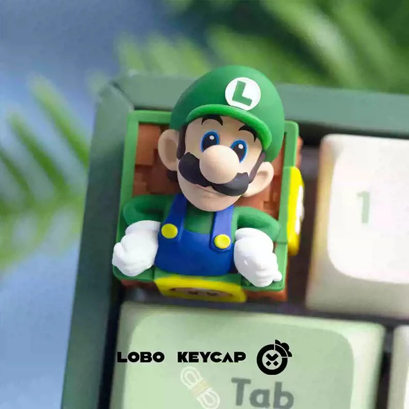 Super Mario Bros. Layered Resin Artisan Keycap