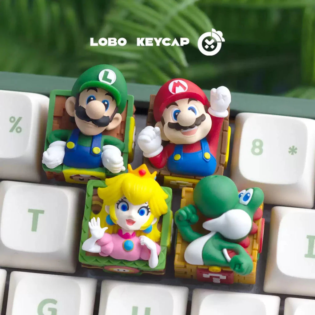 Super Mario Bros. Layered Resin Artisan Keycap