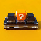 Super Mario Keycap – Light-Up Question Box & Coin Design